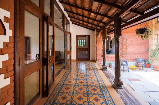 Traditional-renovation-veranda-design-in-nagercoil